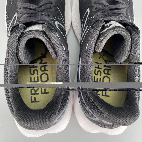 New Balance Fresh Foam 1080 v12 Womens 8.5 B Black Running Shoe Athletic Sneaker - Picture 8 of 10